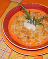 foto ricetta Risotto con zucca e speck mantecato allo stracchino 