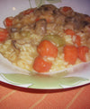 foto ricetta Riso ai funghi e carote 