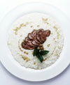 RISOTTO SAUCE LAKSA AU CABILLAUD ET POIVRONS 