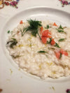 foto ricetta RISOTTO CON SALMONE SELVAGGIO, CRÈME FRAICHE E FINOCCHIO 