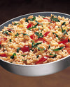 arroz venere rucula y tomate 