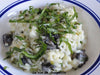RISOTTO AUX ESCARGOTS ET AU BEURRE VERT 
