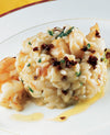 foto ricetta Risotto con mazzancolle, verze e brunoise di olive taggiasche 