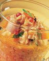 foto ricetta Riso con zucca gialla al limone, vongole veraci e uova di salmone 