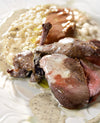 foto ricetta Risotto con piccione al profumo di maggiorana e formaggio di capra 