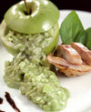 foto ricetta Riso Carnaroli all'aglio orsino e mela verde con anguilla affumicata 