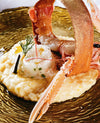 foto ricetta Riso con vaniglia limone grattato, Martini rosato e tartare di scampetti 