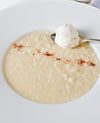 foto ricetta Risotto alla milanese con spuma di parmigiano 