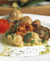 foto ricetta Risotto con funghi finferli e ragù di lumache di vigna 