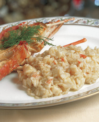 foto ricetta Riso Carnaroli all'aragosta e champagne 
