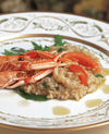 foto ricetta Riso al limone con scampi e rucola 