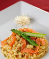 RISOTTO PRONTO SPARGEL MIT RÄUCHERLACHS 