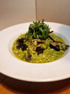 WILD GARLIC AND MUSHROOM RISOTTO 