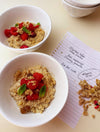 CHILLED ESPRESSO RICE CONDE WITH CRUNCHY GRANOLA 