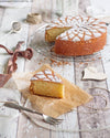 Torta margherita con drink 3 cereali 