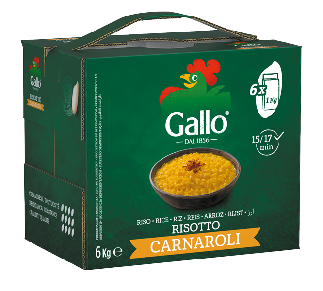 risotto carnaroli 6kg gallo 